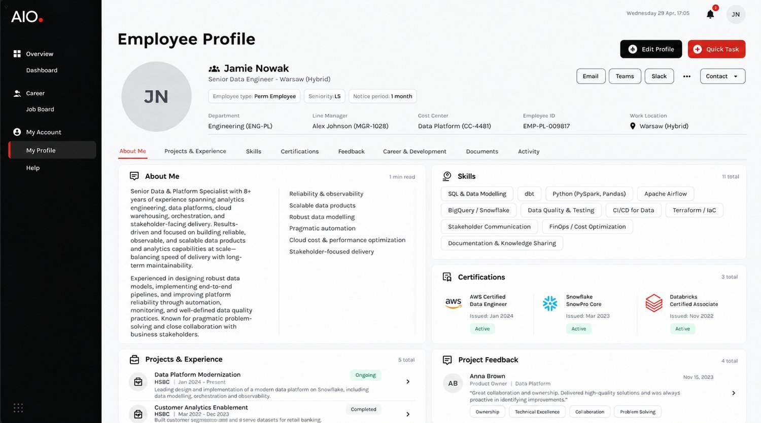 EMS — Employee Management